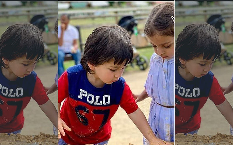 Taimur's Day Out At The Farm: Kareena Kapoor Khan's Munchkin Feeds A Baby Goat, Milks A Faux Cow - Pictures Inside