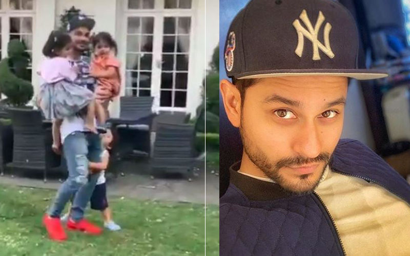 Inaaya-Kainaat Take A Joyride In Kunal Kemmu's Arms, Taimur Latches On To His Legs - Get Your Fix Of Happy Hormones This Tuesday Morning - Watch Video