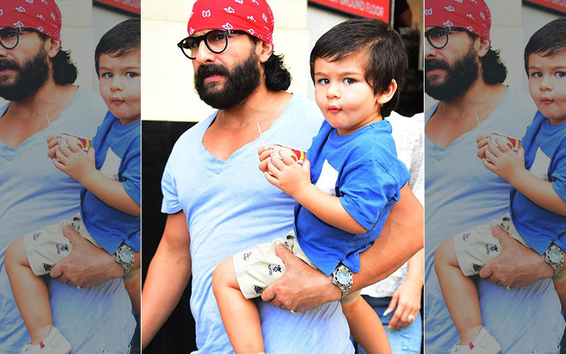 Saif Ali Khan Is “Surprised That People Could Imagine” His Son Taimur Doing Cameo In A Film!