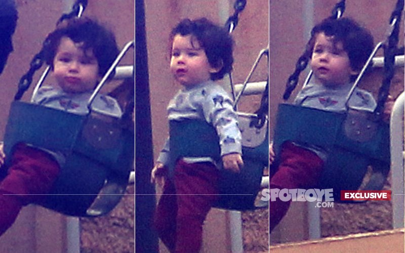 7 PICS Of Little Heartbreaker Taimur Ali Khan Playing In The Park