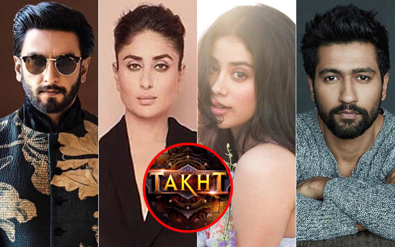 Takht: Karan Johar Gives Us A 'Subtle Reminder' Of The Ensemble Star Cast Ft. Ranveer Singh, Kareena Kapoor Khan, Janhvi Kapoor, Vicky Kaushal