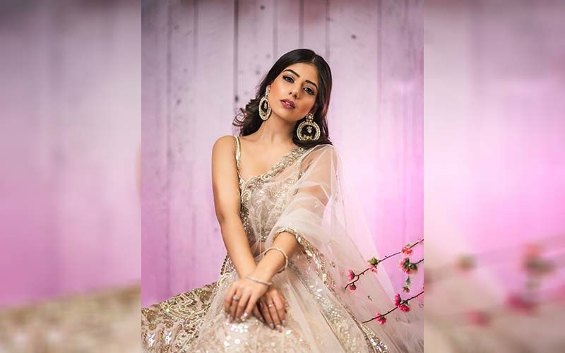 Tania Looks Like A Princess In A Peach Saree, Shares Pictures On Insta