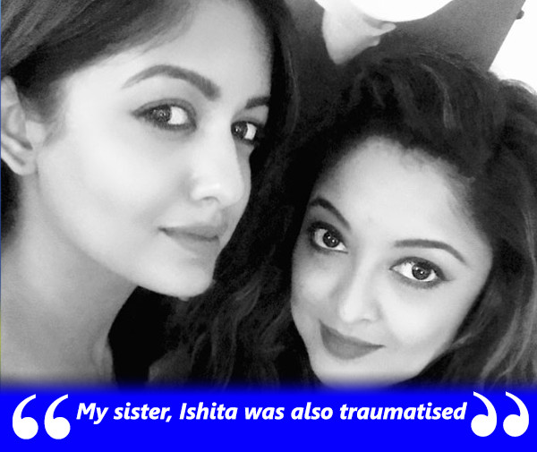 tanushree and ishita traumatised