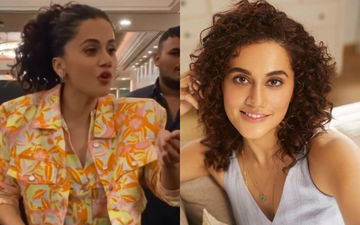 OMG! Taapsee Pannu Gets Into Argument With Paparazzi, Says, ‘Dant Kyu Rehe Ho, Mere Pe Kyu Chilla Rahe Ho, Tameez Se Baat Karo’-See VIDEO 