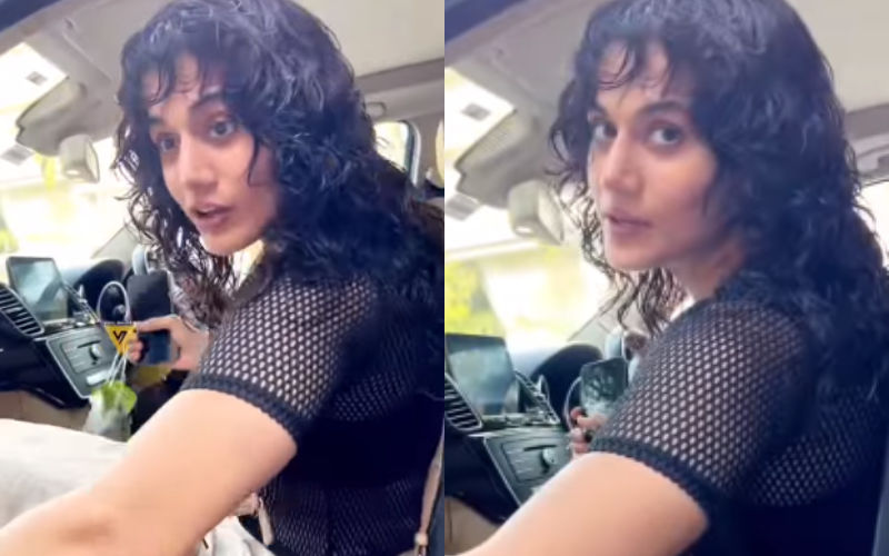 Taapsee Pannu Gets ANNOYED, Tells Paps ‘Aise Mat Karo’ After They Stop Her From Closing Car’s Door; Netizen Says 'Dusri Jaya Bachchan’-See VIDEO