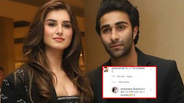 Tara Sutaria-Aadar Jain’s Romance Amid Lockdown Knows No Bounds; Check Out Their Cute NICKNAMES For Each Other