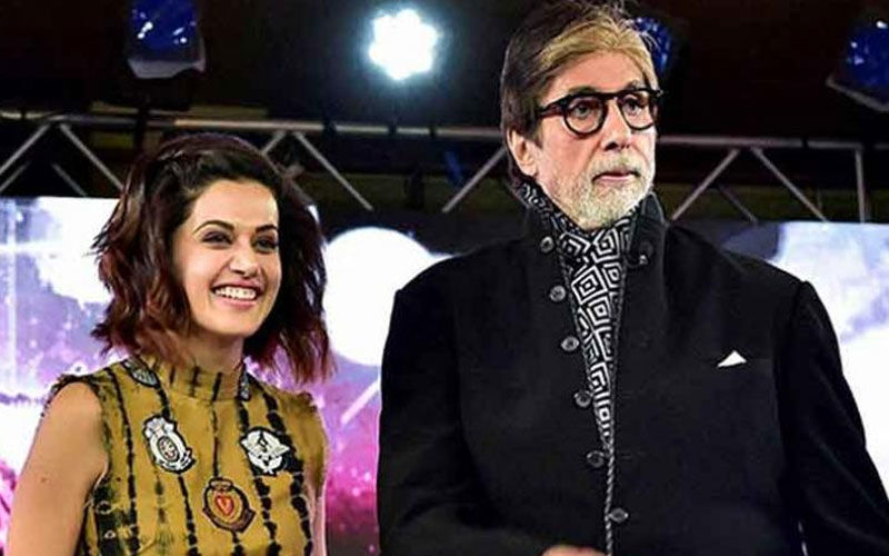 Amitabh Bachchan Says It's  A Joy Working With Taapsee Pannu; Calls Her The 'Most Accomplished Artist'