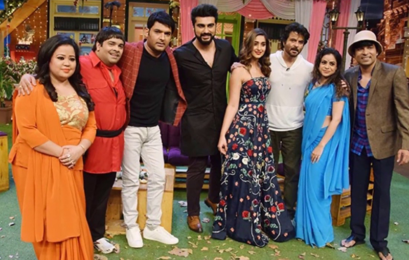 team mubarakan on the kapil sharma show