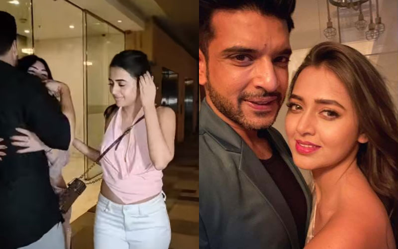 OMG! Karan Kundrra-Tejasswi Prakash Get DRUNK? Couple Struggles To Stand Properly; Trolls Say ‘Jyada Nasha Hogaya’-VIDEO Inside