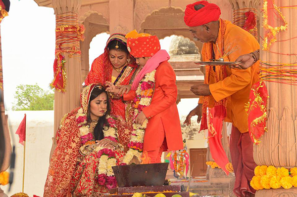 tejaswi prakash and afaan khan wedding scene in pehredaar piya ki