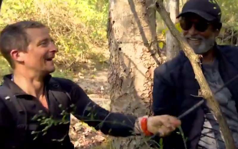 Rajinikanth On Man Vs Wild: Thalaiva Has An Action Packed Entry In The First Teaser As Bear Grylls Calls Him A Superstar