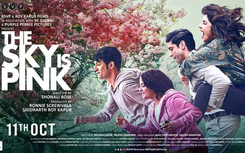 The Sky Is Pink Poster Out: Priyanka Chopra, Farhan Akhtar And Zaira Wasim Starrer’s Trailer To Drop Tomorrow