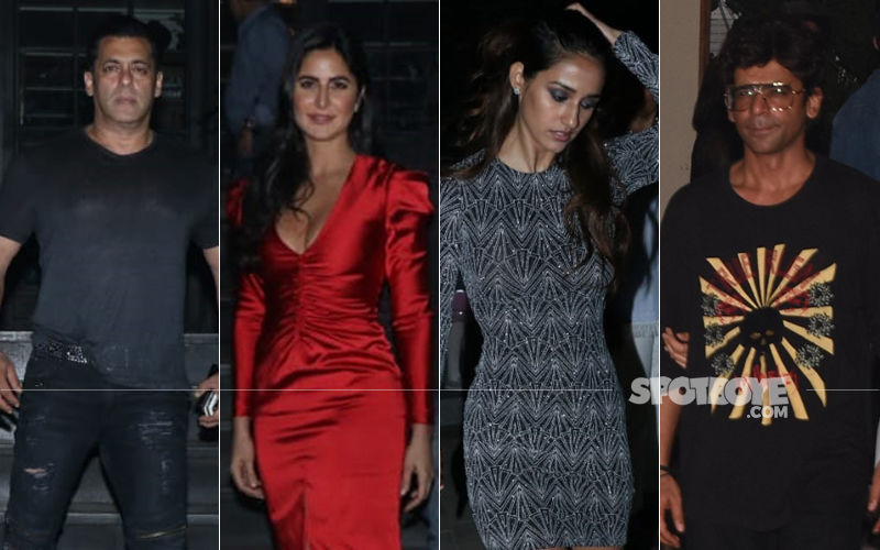 Bharat Stars Salman Khan, Katrina Kaif, Disha Patani, Sunil Grover Catch Up For Dinner!