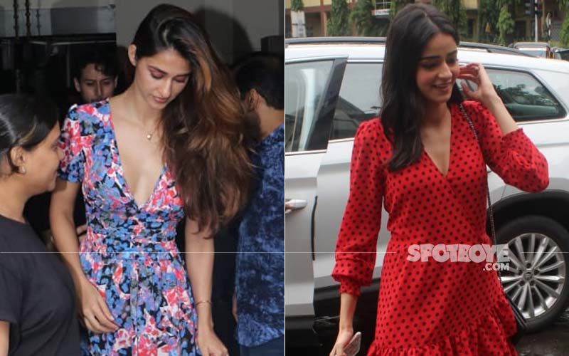 Tiger Shroff, Disha Patani And Ananya Panday Head Out For Lunch On A Rainy Sunday