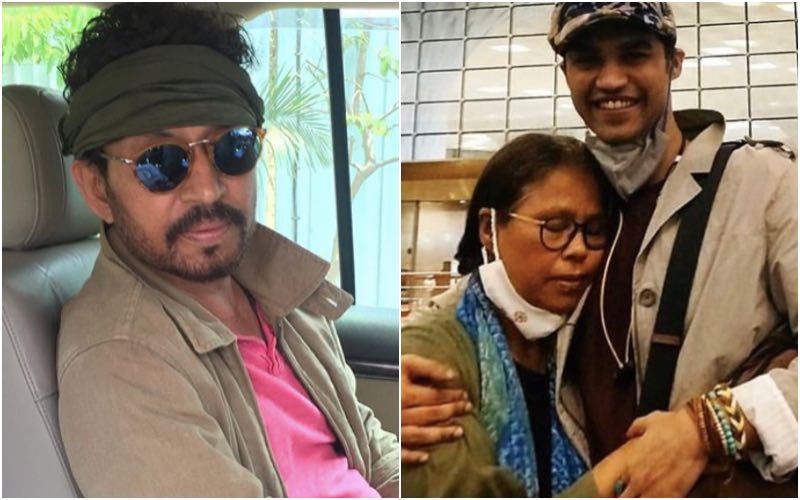 Irrfan Khan's Wife Sutapa Sikdar Lovingly Hugs Son Babil As She Bids Him Goodbye At The Airport: 'You Have Seen Them Grow And Then They Go’