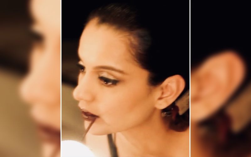 Kangana Ranaut Longs For 'The Sound Of Lights, Camera, Action', Shares A Stunning Throwback Picture As She Misses Her Shooting Days