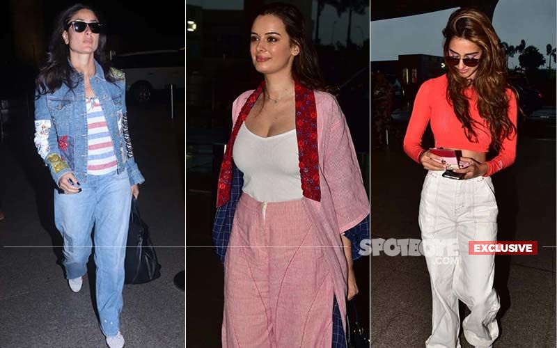 Kareena Kapoor, Evelyn Sharma, And Disha Patani Spotted At The Airport – Which Diva’s Look Impressed You The Most?