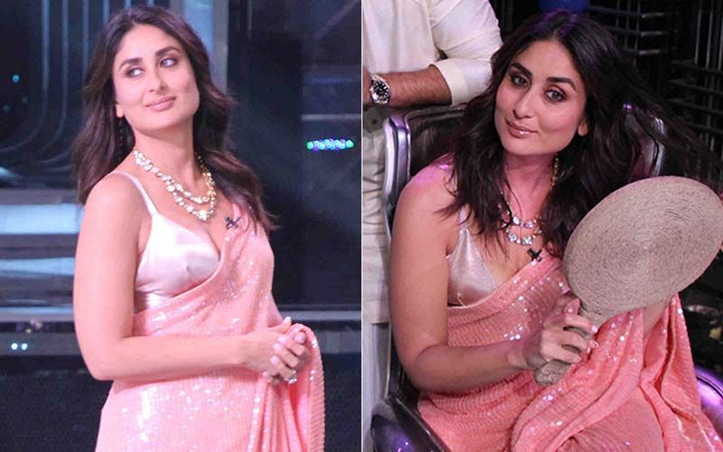 Kareena Kapoor Khan Will Make You Swoon In A Peach Saree As She Struts On The Sets Of Dance India Dance 7