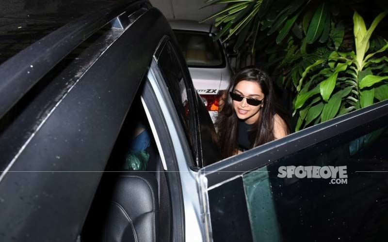 Deepika Padukone Ducks Down Before Getting Into Her Car In Mumbai: View Photos