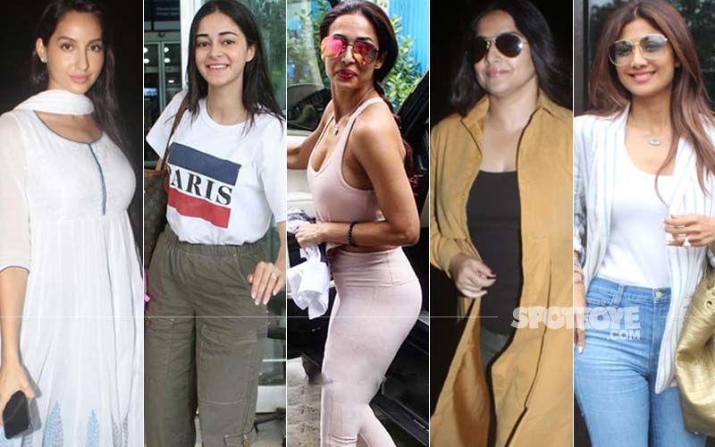 Nora Fatehi's fabulous airport looks