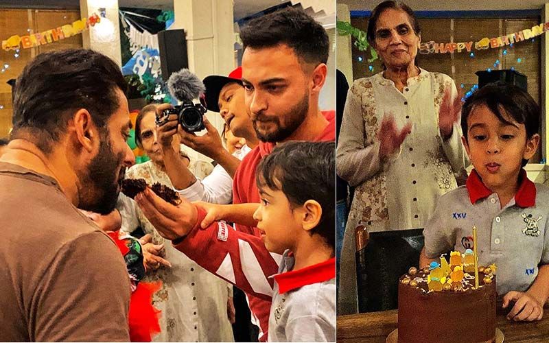 Salman Khan, Arpita Khan, Aayush Sharma Have A Blast At Ahil’s 4th Birthday Party Held At Their Farmhouse-INSIDE PICS