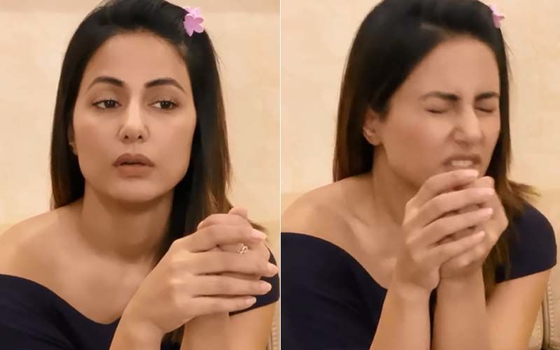 Hina Khan Sneezes Just As She’s Ready To Roll; Reassures Fans It’s Ghar Ki Safai Ke Side Effects: ‘I’m Absolutely OK, Stop Assuming’