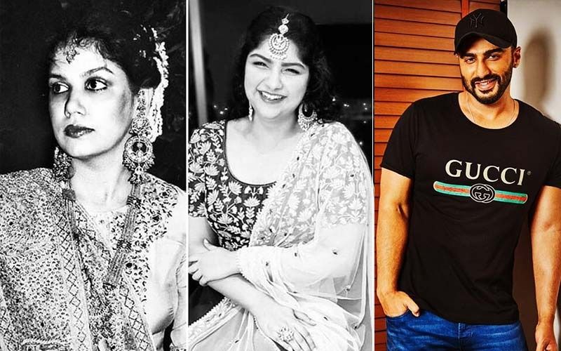 Like Mother Like Daughter; Arjun Kapoor Shares Throwback Pic Of His Mom Mona Kapoor And Sister Anshula