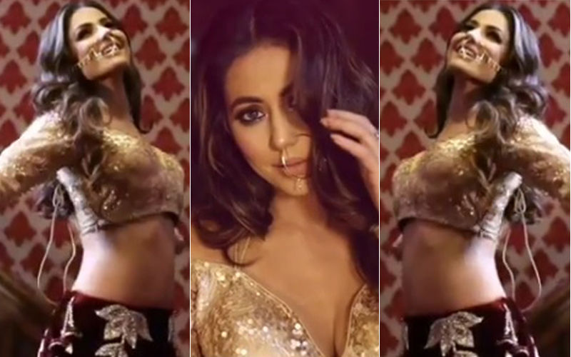 Hina Khan Aka Komolika Flaunts Her Glittery Side In Latest Photo Shoot - Watch Video