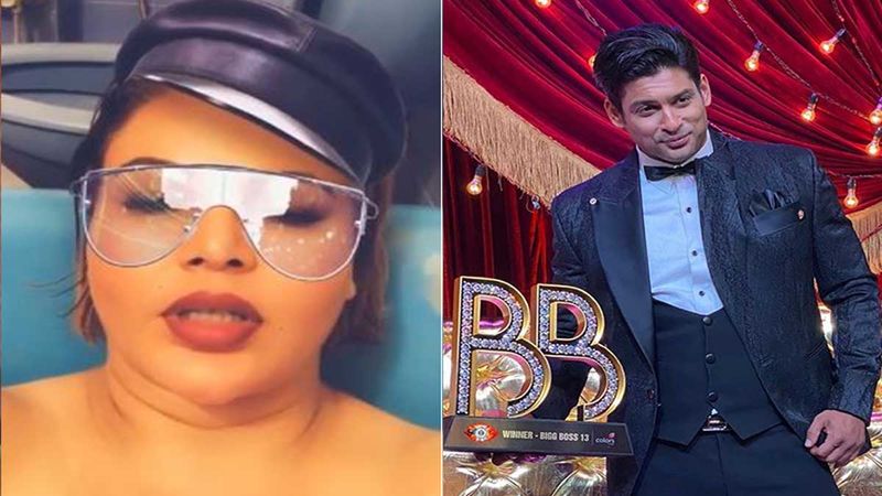 Rakhi Sawant Posts TOPLESS Video Message For BB 13 Winner Sidharth Shukla; Can't Wait To Meet Him At The Gym