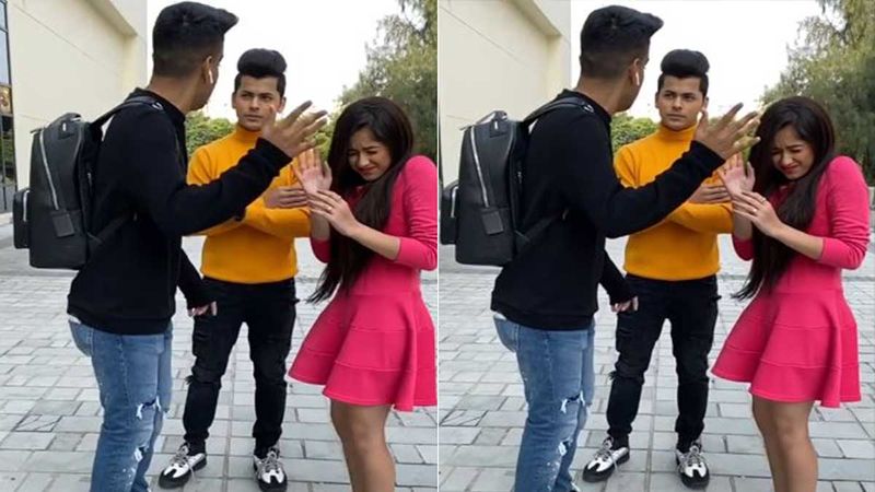Whoa - Siddharth Nigam Gets All Protective Of Jannat Zubair As Someone Tries To To Slap Her; Watch Video