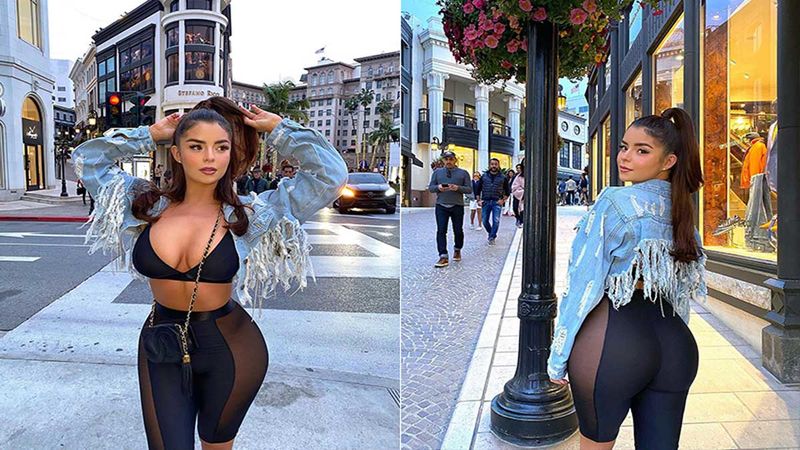 Demi Rose Is Soaring The Temperature Of LA In Cleavage Exposing Bralette; Can Someone Please Switch On The AC?