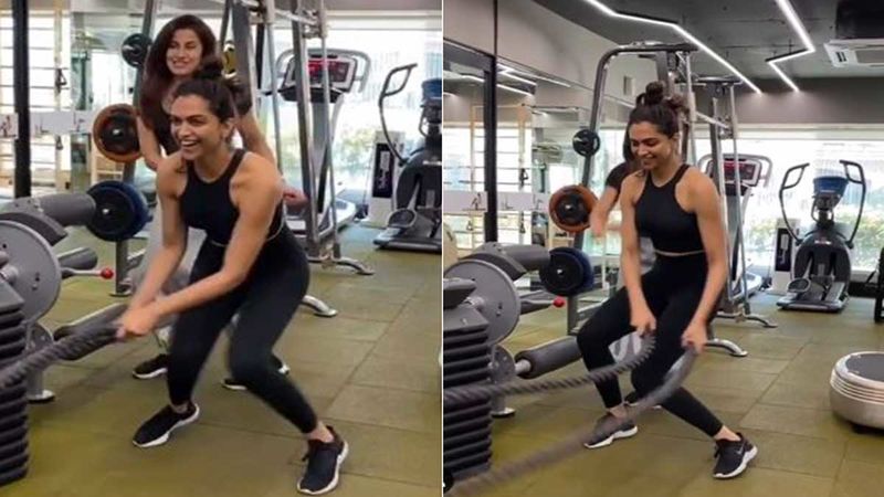 Deepika Padukone Nails Her Crossfit Session Like A Pro; Does The Lungi ...