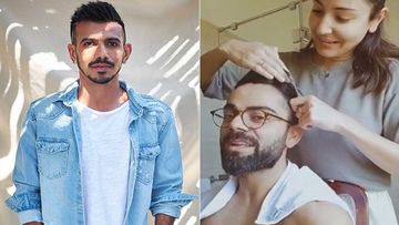 Yuzvendra Chahal Has An Epic Response To Anushka Sharma Chopping Off Virat Kohli’s Hair; Shares An Advice