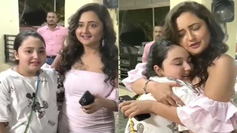 Bigg Boss 13’s Rashami Desai Consoles Young Fan Who Cries After Meeting Her; Embraces Her With Love-WATCH