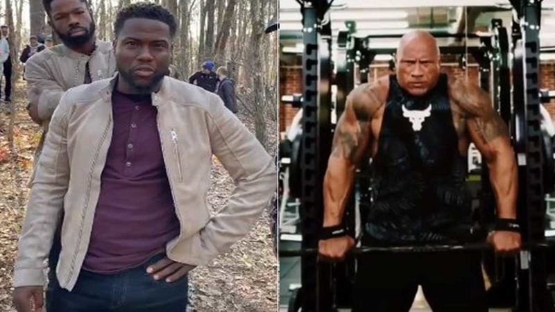 Kevin Hart Gears Up For Some Daredevil Stunts; Calls Dwayne The Rock Johnson A P***Y- VIDEO