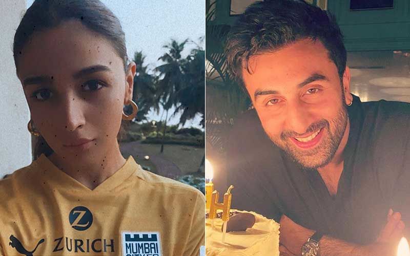 Alia Bhatt Cheers For Beau Ranbir Kapoor’s Team Mumbai City FC For ISL 2020; Shares Pic Sporting Team Jersey As She Gets Ready For ‘Game Time’