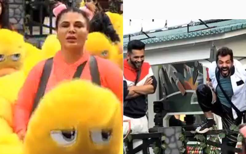 Bigg Boss 14 Promo: Rakhi Sawant Entertains During Duck Task, Says ‘Pao Kilo Dimaag Do Na Bigg Boss’; Rahul Vaidya, Manu Panjabi, Aly Goni In Splits-WATCH