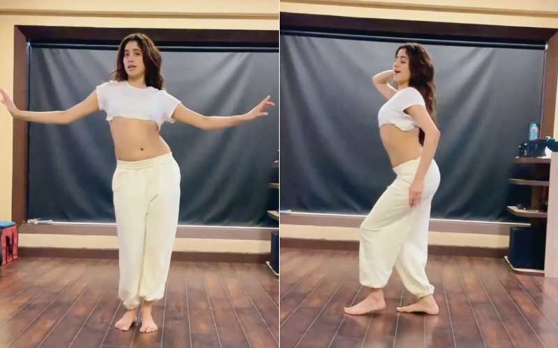 Janhvi Kapoor Belly Dances On Kareena Kapoor Khan’s Song San Sanana; Steals The Show With Her Killer Moves-WATCH Video