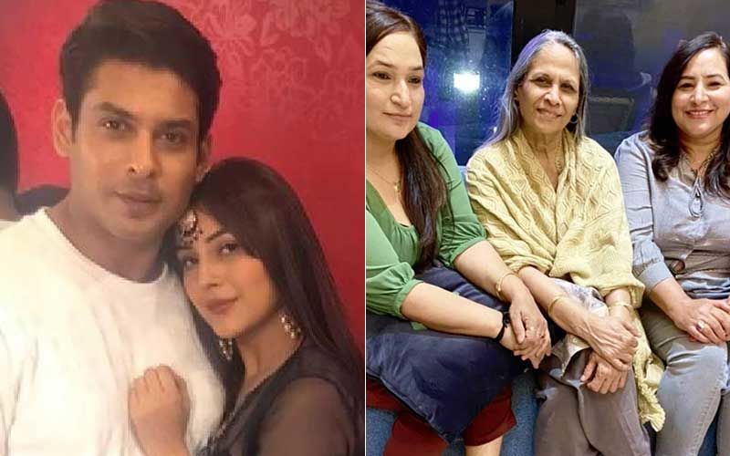 Bigg Boss 13’s Sidharth Shukla And Shehnaaz Gill’s Moms Pose For A Family Pic; The Lovely Ladies Flash Million-Dollar Smiles