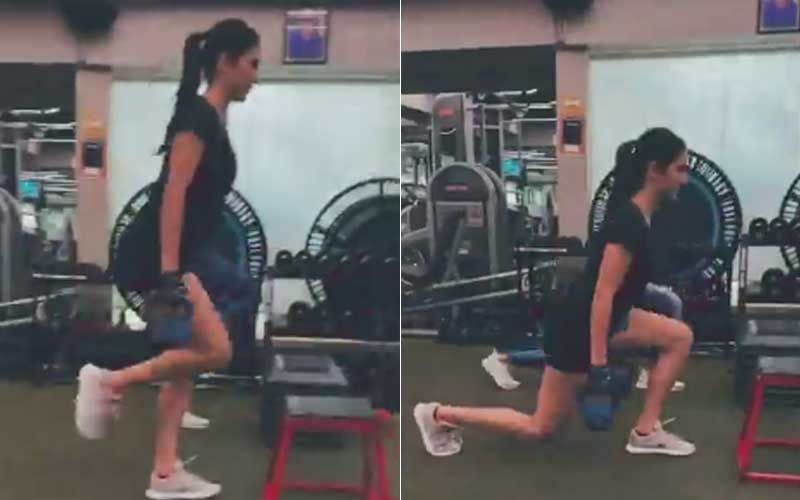 Katrina Kaif Is Back To Hitting The Gym; Shares Video Of Her Performing Some Intensely Rigorous Squats On Leg Day - WATCH