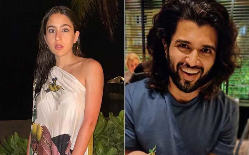 Sara Ali Khan And Vijay Deverakonda Get Clicked While Leaving Manish Malhotra’s House Party; 'They Were A Riot', New Couple Alert?
