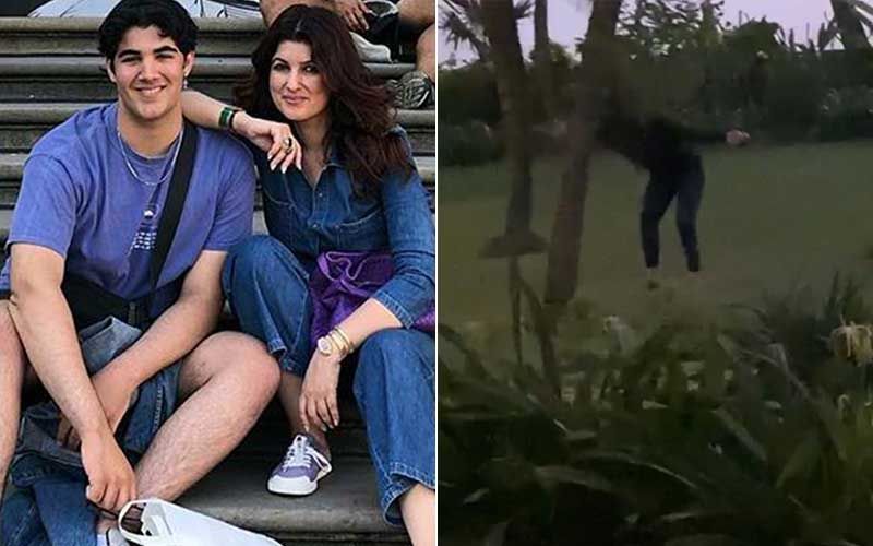 Twinkle Khanna Drops Pic Clicked By Son Aarav Calling Her ‘Possessed'; Says ‘Who Needs Enemies When You Have A Son Who Puts This On Family Chat’