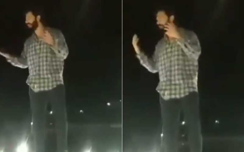 Bhediya: Varun Dhawan’s Fans Interrupt Film Shoot In Arunachal Pradesh; Actor Climbs On Top Of A Car And Humbly Requests Them ‘Abhi Ke Liye Thoda Shanti Rakho’