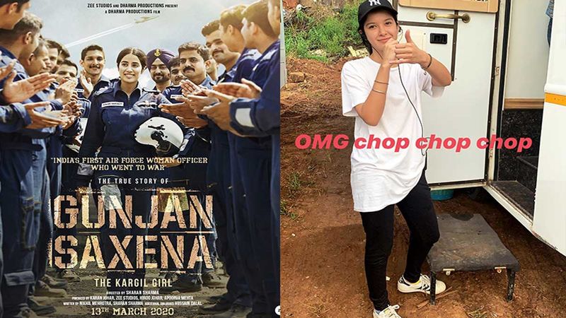 Gunjan Saxena: The Kargil Girl: Janhvi Kapoor Teases Assistant Director And Cousin Shanaya Kapoor On Sets Of The Film