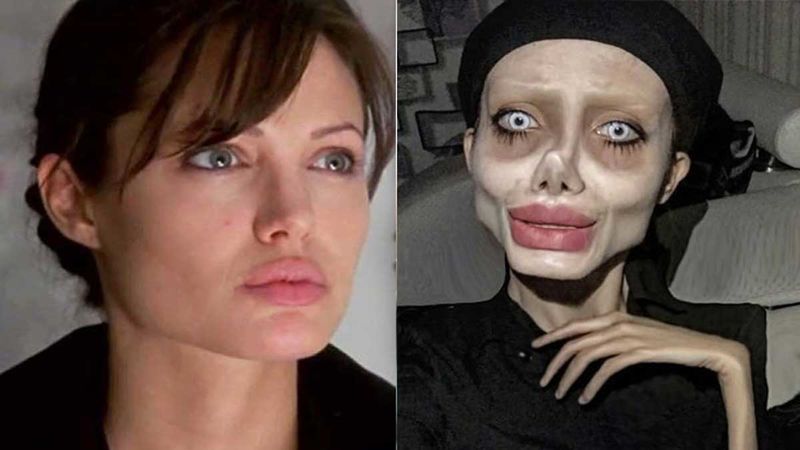 Iranian Instagram Star Arrested For Posting Scary Pictures Of Angelina Jolie’s Lookalike