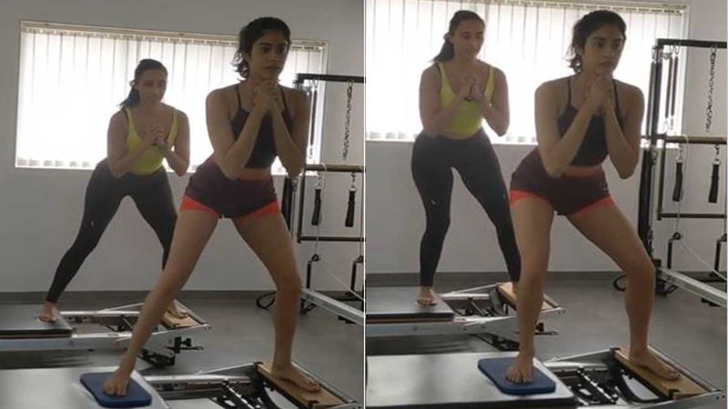 Janhvi Kapoor Turns Up The Temperature With Her 'Glutes On Fire' Routine; The Actress Is High On Motivation