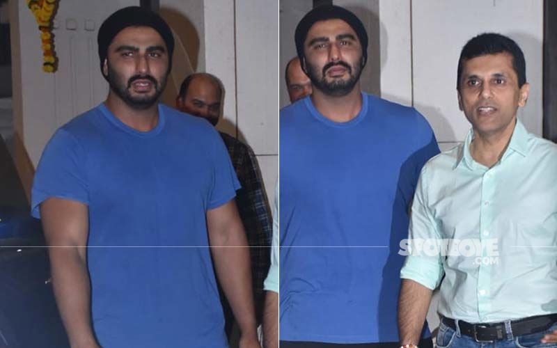 Arjun Kapoor Snapped Outside Anand Pandit’s Office In A Casual Avatar