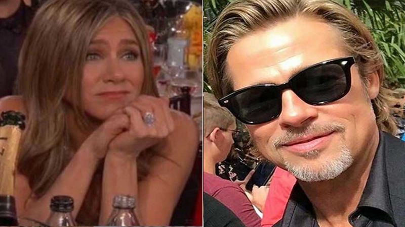 SAG Awards 2020: Brad Pitt Stops To Watch Jennifer Aniston Give Her Acceptance Speech; Endearing Video Is Unmissable
