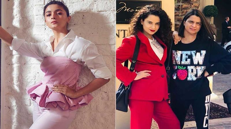 Alia Bhatt On Kangana Ranaut’s Sister Rangoli Taking A Jibe At Her; Says ‘Let Them React How They Want To’