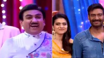 Taarak Mehta Ka Ooltah Chashma: Ajay Devgn-Kajol Have Fun In Gokuldham Society; Jethalal Proves To Be A Kajol Fan